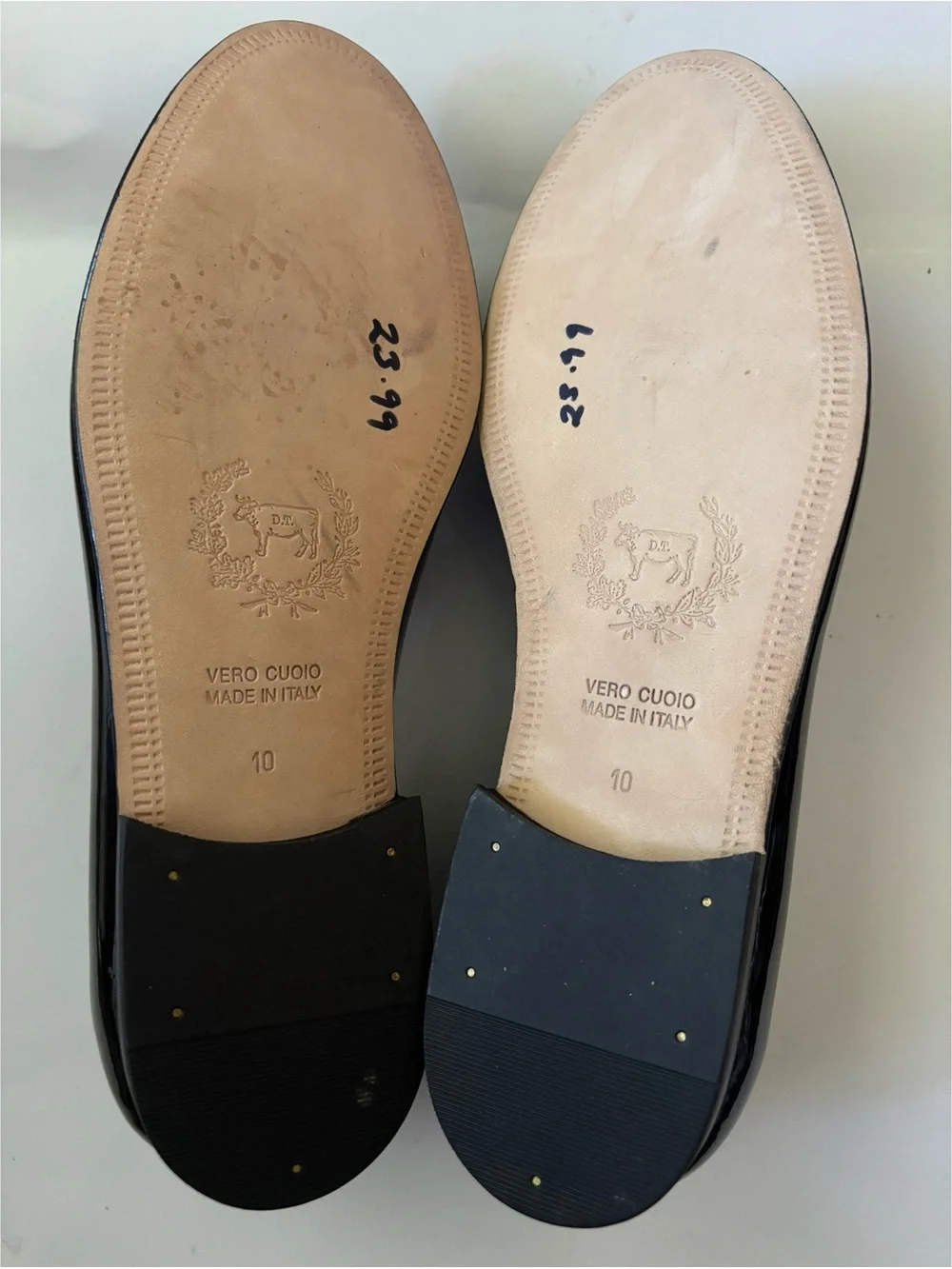 Del Toro Classic Black Patent Leather Tassel Loafers~like New ~ Size 10M